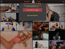Tablet Screenshot of horniestcams.com